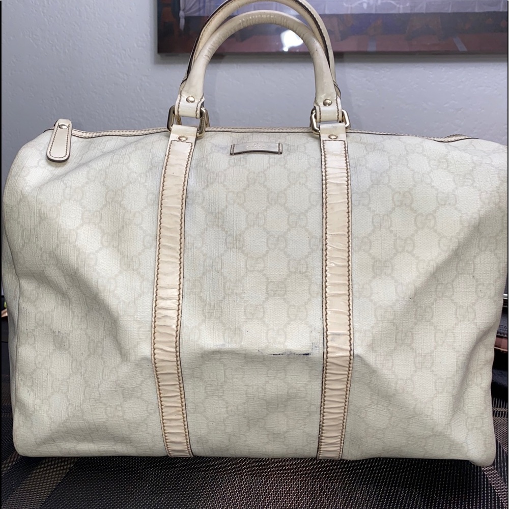 Gucci Monogram Joy Boston White - Picture 11 of 14